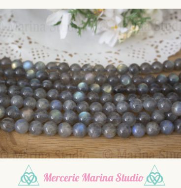 10 perles labradorite 6mm 8mm ou 10 mm Qualité A+