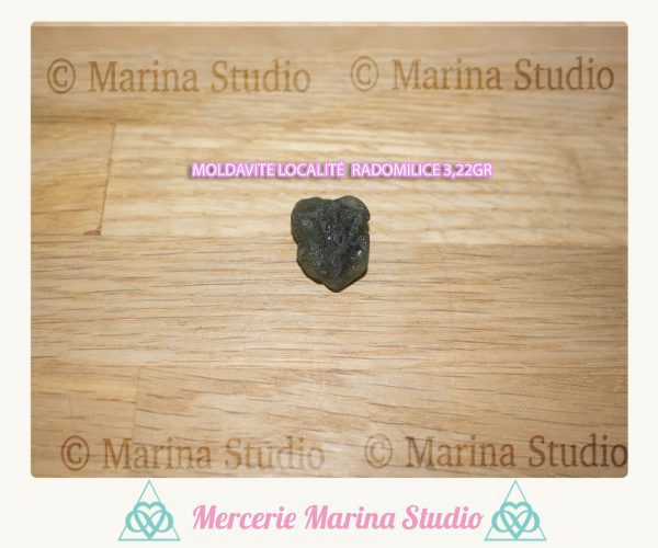 Moldavite Localité Radomilice 3,22g