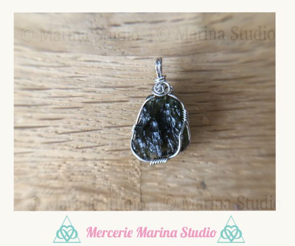 Pendentif en moldavite – Image 2