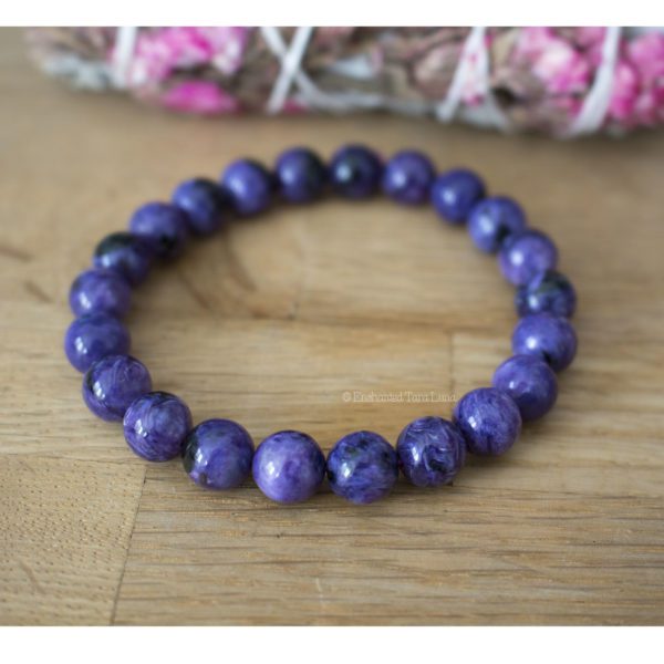 Superbe bracelet en charoite russe A+