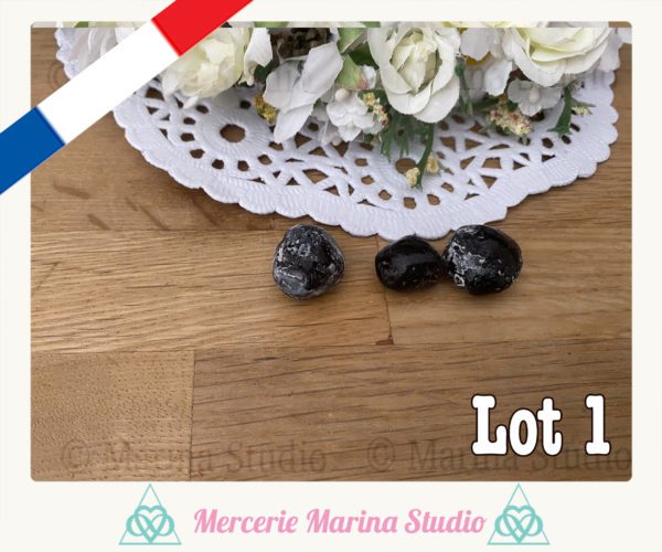 Lot de pierres en larme d'apache provenance USA – Image 2