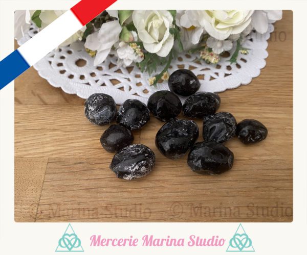 Lot de pierres en larme d'apache provenance USA