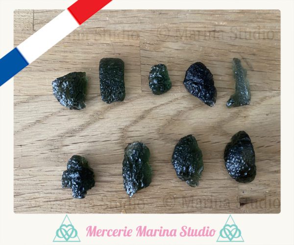 Une moldavite 100% authentique au choix