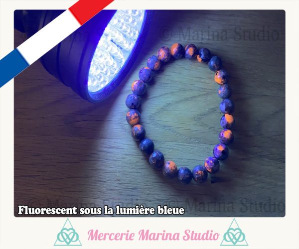 RARE Bracelet avec perles yooperlite du Michigan - États-Unis – Image 3